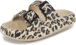 Sandals for Women and Men - Pillow Slippers - Double Buckle Adjustable Slides - EVA Flat Sandals
